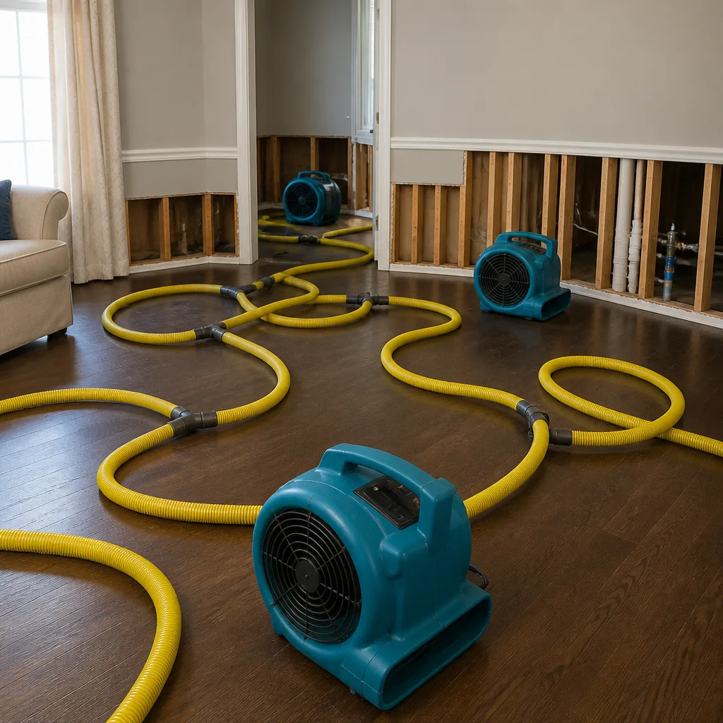 Water damage drying
